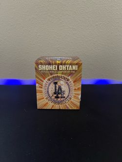 Shohei Ohtani World Series Replica 2025 Championship Ring LA Dodgers SGA 9/2
