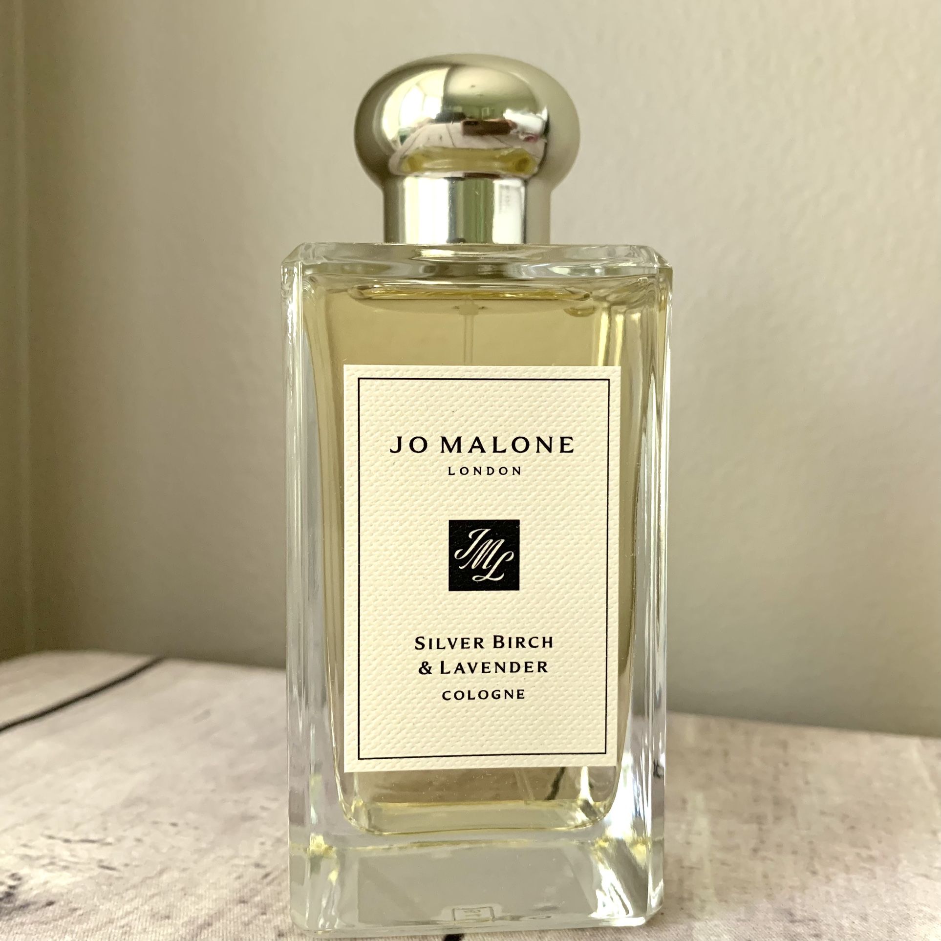 Jo Malone London SILVER BIRCH & LAVENDER Cologne Unisex 3.4oz 