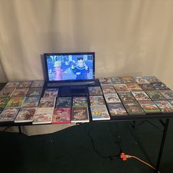 Tv , dvd player , Disney movies