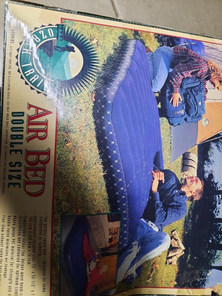 Large Air Mattress And Pump