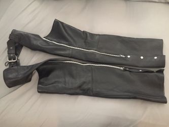 Leather chaps
