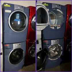 Kenmore front load washer and electric dryer set working perfectly with 4 months warranty