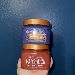New Tree Hut Body Scrubs(Sparkling Sapphire & Watermelon)