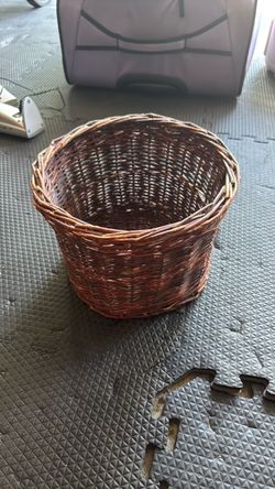 Round Wicker Woven Basket