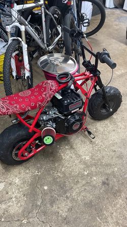 Coleman b100 212 engine swapped minibike