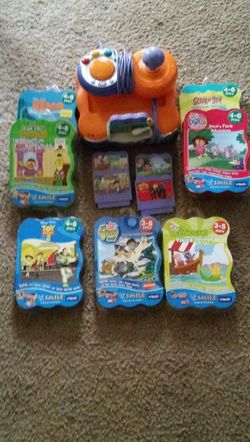 V tech smile with 12 games