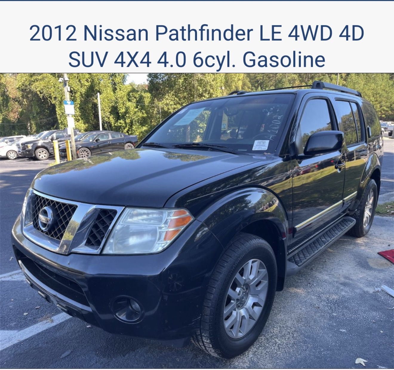 2012 Nissan Pathfinder