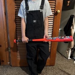 Black Vans overalls boys Medium