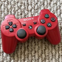 PS3 DualShock 3 Controller (Red)