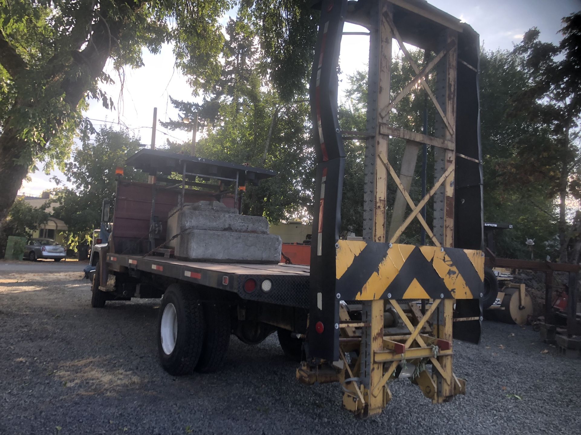 International Flatbed Truck
