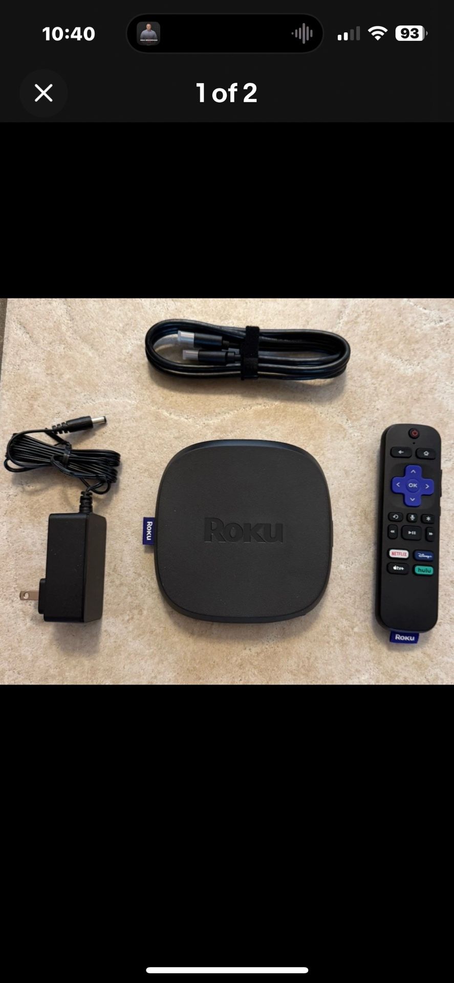New Roku Ultra 4850X 4K Streaming Player (2024) WiFi 6 With Voice Remote