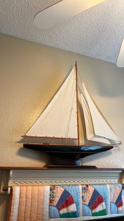 Pen Duick Wooden Sailboat Model