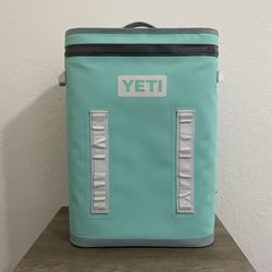 Yeti Hopper 24 Backpack Cooler Aquifer Blue Backflip Rare Color