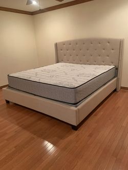 $699 Brand New King Bed Frame With Mattress (Read Description Below)