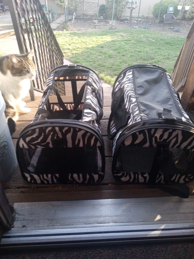 Cat Carrier's 2 Matching
