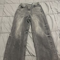 Brown Washed Jeans *size In description*
