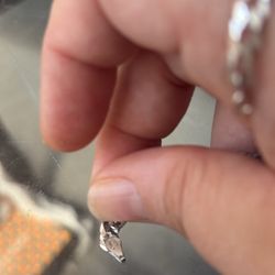 Italian Sterling Silver Cuban Chain  20 Inch