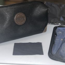 Manscaped Leather Toiletry Bag + Shave and Trim Kit