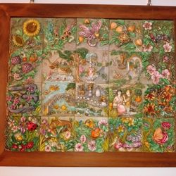 Harmony Kingdom Byron's Secret Garden Framed Tile Set