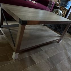 Modern Coffee Table Gray 