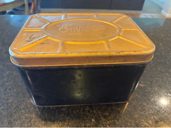 vintage Empeco bread box