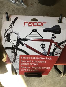 Racor Pro PSB-1R Single Folding Bike Rack