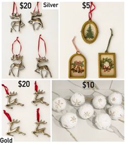 Christmas tree ornaments