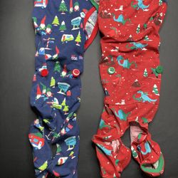 Dogs Christmas Pajamas Size M