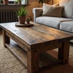 Custom Order - Rustic Coffee Table