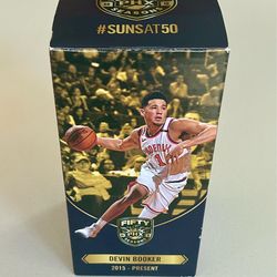 Devin Booker Phoenix Suns Bobblehead – 50th Anniversary (In Box)