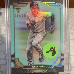 2022 Topps Triple Threads Derek Jeter /150