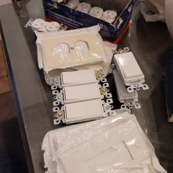 Outlets,  Plastic  Wallplates, Unbreakable Nylon 