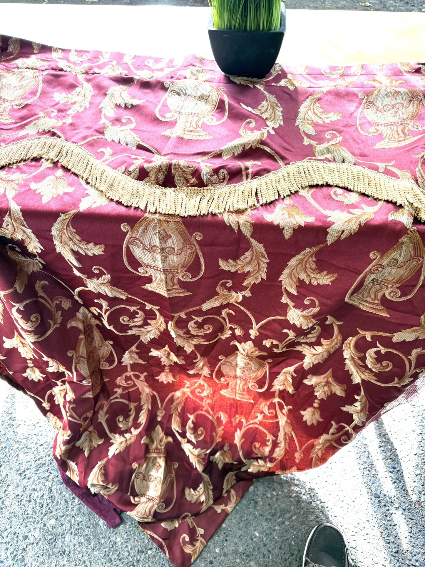 1 Long Panel Curtain