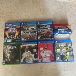 Video Games For Xbox One And PS4 
