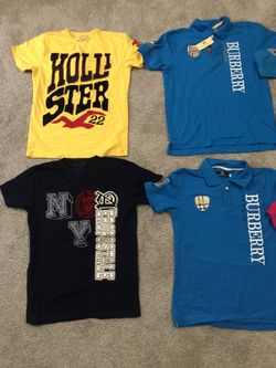 Playeras de marca y nuevas