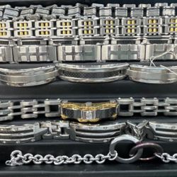 Stainless Steel Bracelets Clearance Sale