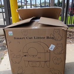 smart cat litter box 
