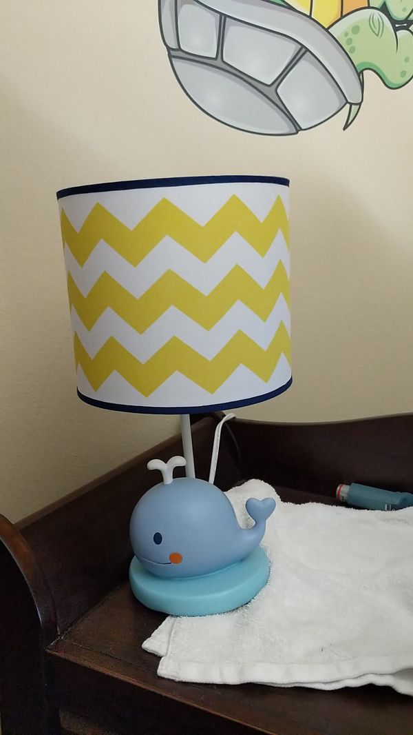 Kidsline Whale Lamp And Shade For Nursery In Sylmar Ca Kidsline Whale Lamp And Shade For Nursery