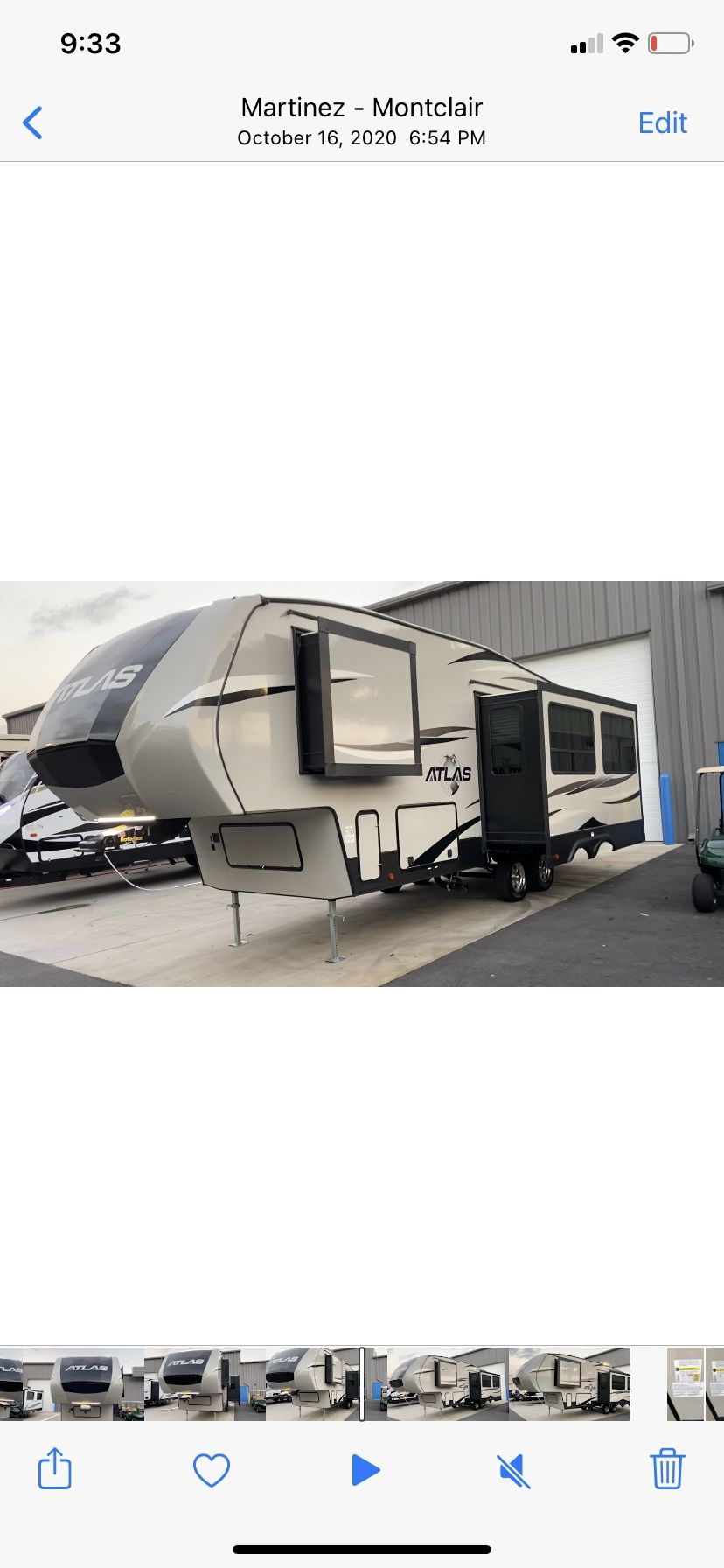 2019 Dutchmen atlas 2502REF