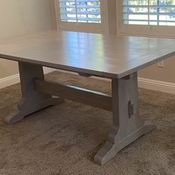 Dining Table, Bench And 4 Chairs