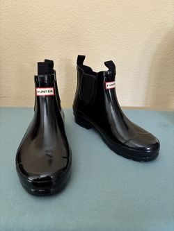 Girls Size 4 Black Hunter Rain boots