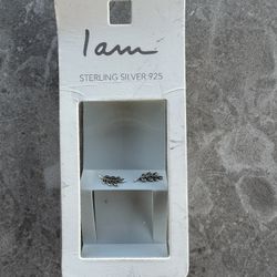 Leaf Vine Silver Earrings