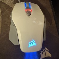 Corsair M65 RGB ULTRA WIRELESS Tunable FPS Gaming Mouse — White
