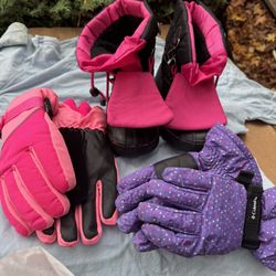 Kids Boots N Gloves 