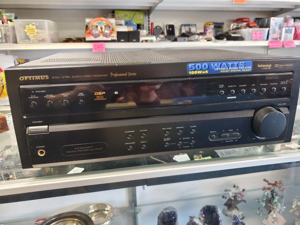 Optimus STAV-3780 Audio/Video Reciever