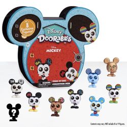 (NEW) Disney Doorables Mickey Mouse Years of Ears Collection Peek, Includes 8 Exclusive Mini Figures