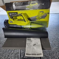 RYOBI 135 MPH 440 CFM 8 Amp Corded Electric Jet Fan Leaf Blower $35 FIRM
