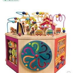 B. Toys Wooden Activity Cube