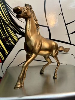11.5” Brass Horse - Made in Taiwan