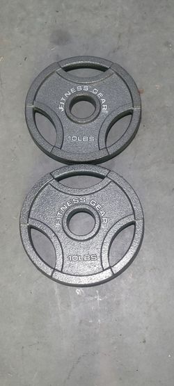 Fitness Gear Olympic Grip Plates-10lbs 
Cash or Zelle
